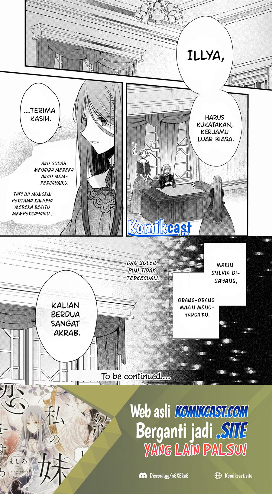 Konyakusha wa, Watashi no Imouto ni Koi o Suru Chapter 10.1 Bahasa Indonesia