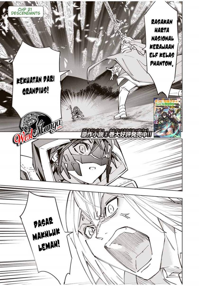My Gift LVL 9999 Unlimited Gacha Chapter 21 Bahasa Indonesia