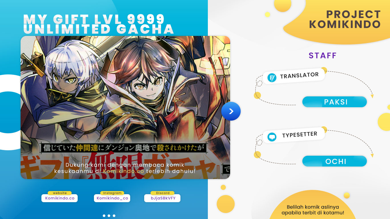 My Gift LVL 9999 Unlimited Gacha Chapter 42 Bahasa Indonesia
