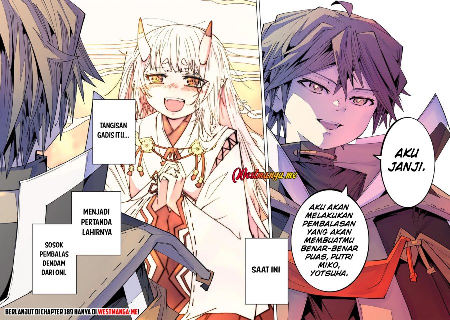 My Gift LVL 9999 Unlimited Gacha Chapter 188 Bahasa Indonesia