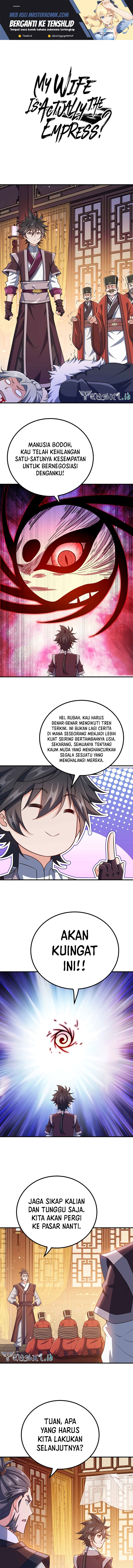 My Lady Is Actually the Empress? Chapter 154 Bahasa Indonesia