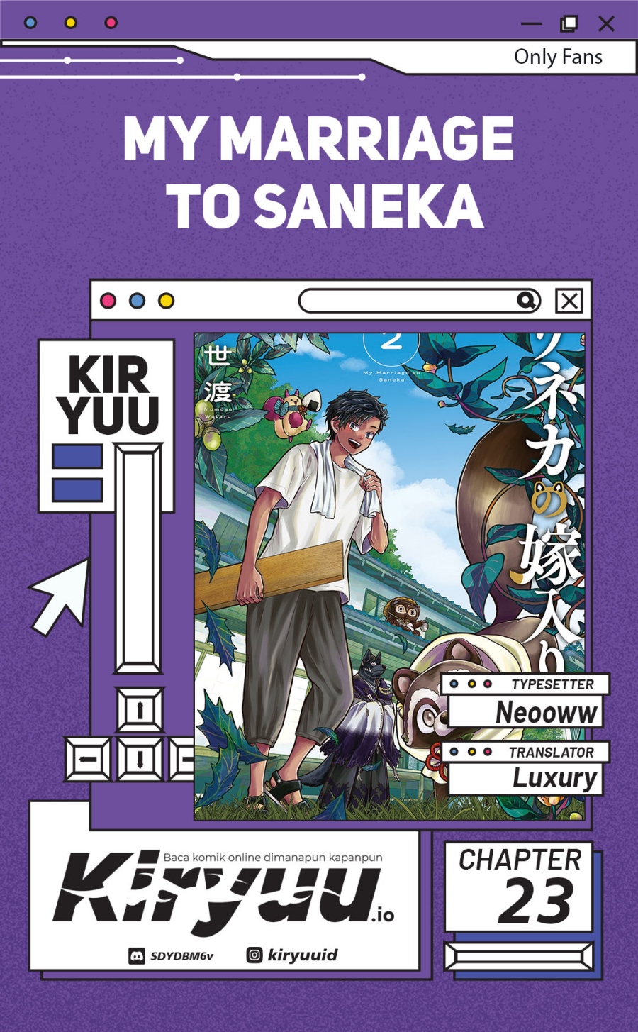 My Marriage to Saneka Chapter 23 Bahasa Indonesia