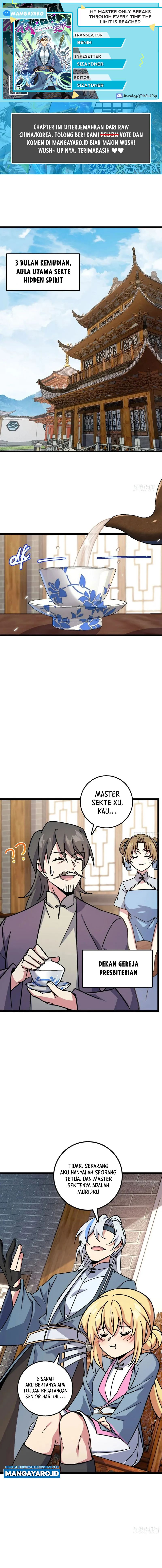 My Master Only Breaks Through Every Time the Limit Is Reached Chapter 54 Bahasa Indonesia