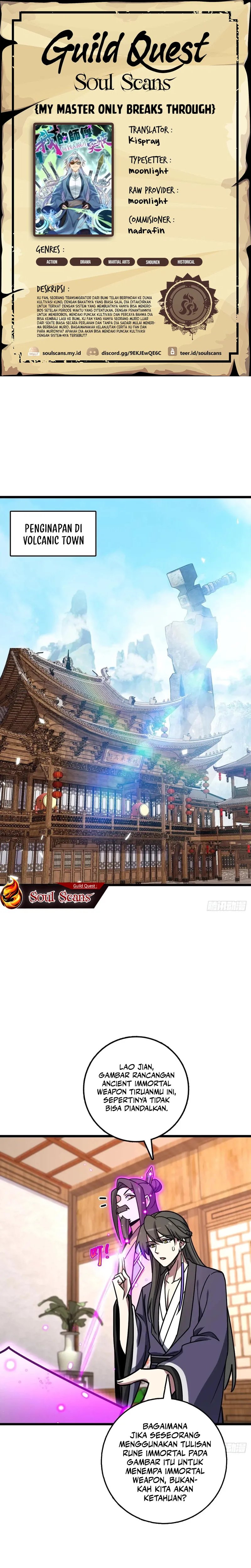 My Master Only Breaks Through Every Time the Limit Is Reached Chapter 118 Bahasa Indonesia