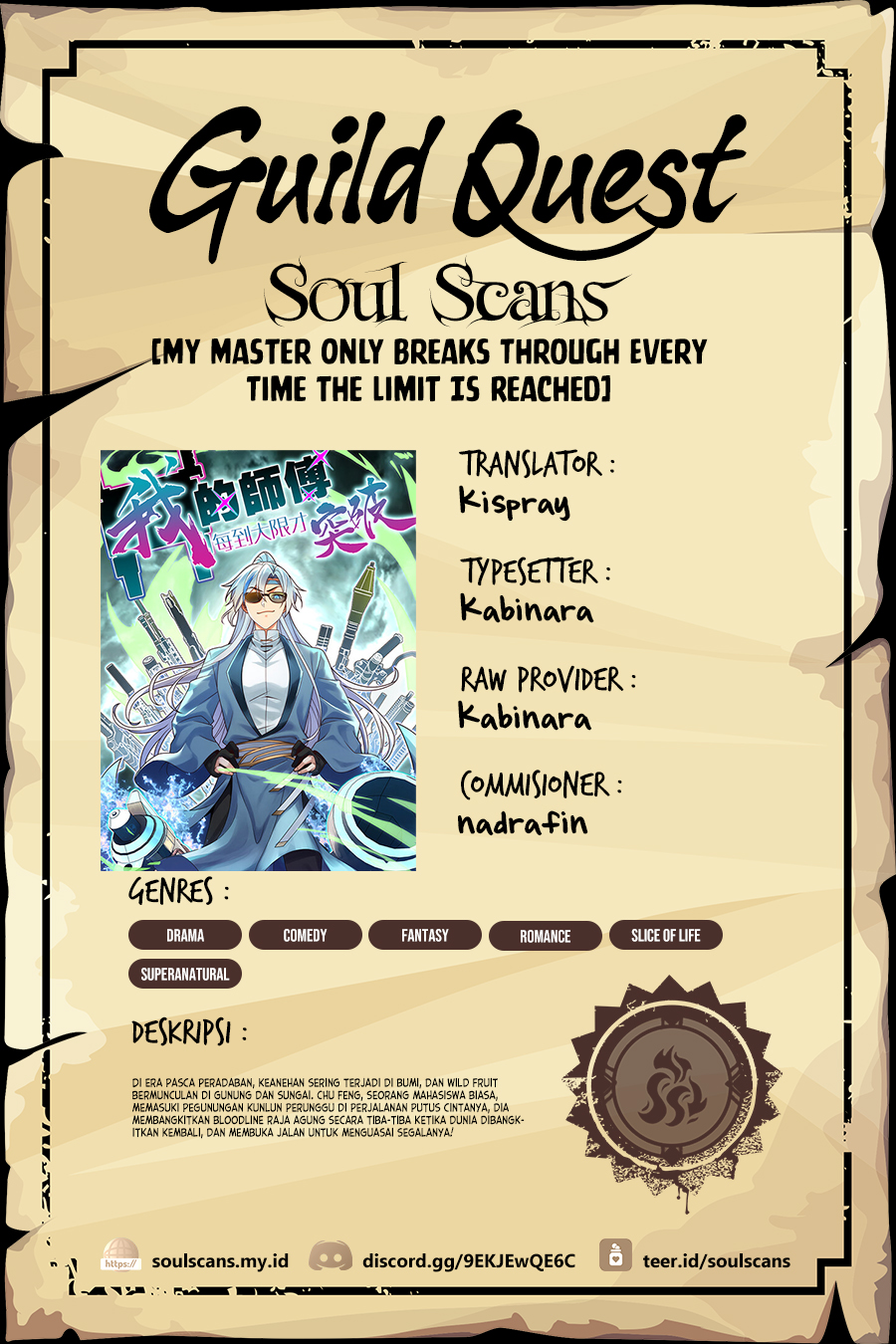 My Master Only Breaks Through Every Time the Limit Is Reached Chapter 160 Bahasa Indonesia