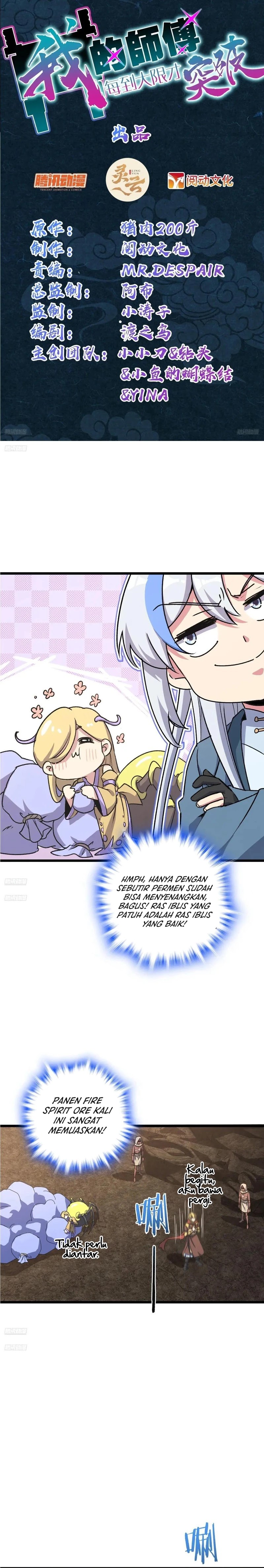 My Master Only Breaks Through Every Time the Limit Is Reached Chapter 160 Bahasa Indonesia