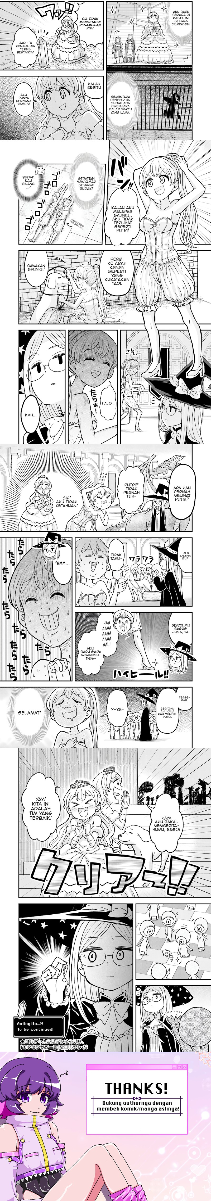 “My Princess You Must Die!” Said the Female Knight Chapter 02 Bahasa Indonesia