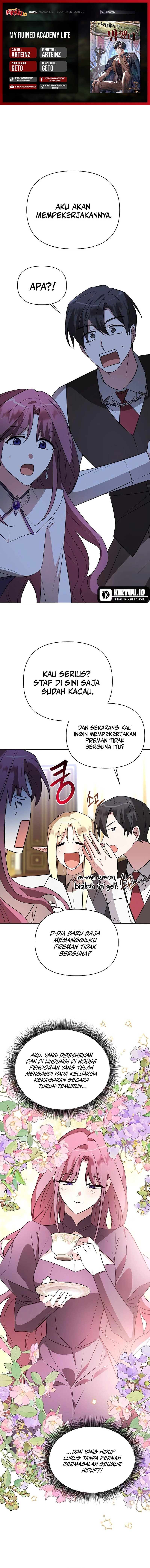 My Ruined Academy Chapter 51 Bahasa Indonesia