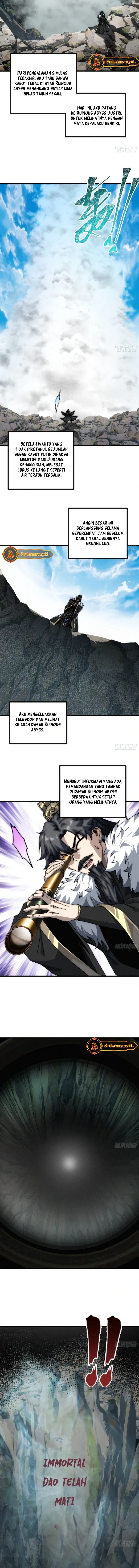 My Simulated Path to Immortality Chapter 03 Bahasa Indonesia