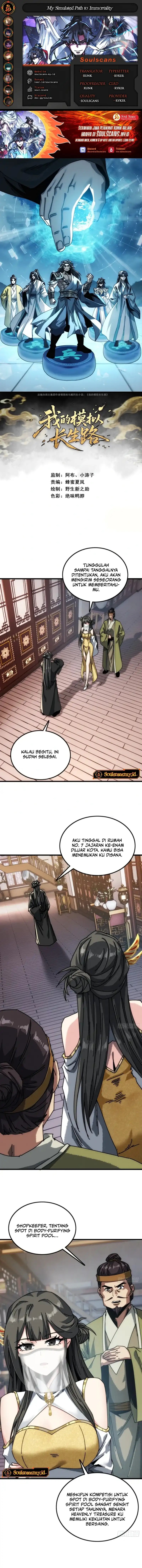 My Simulated Path to Immortality Chapter 14 Bahasa Indonesia