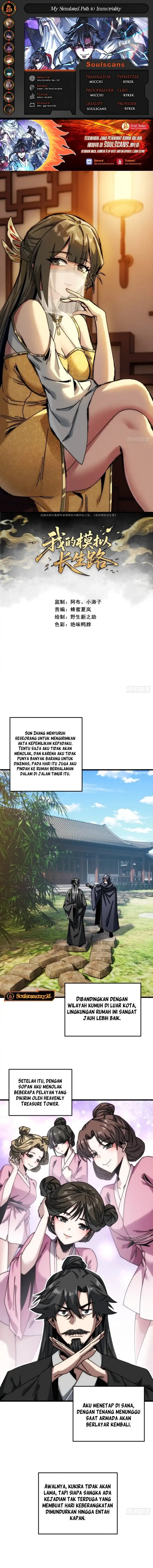 My Simulated Path to Immortality Chapter 15 Bahasa Indonesia