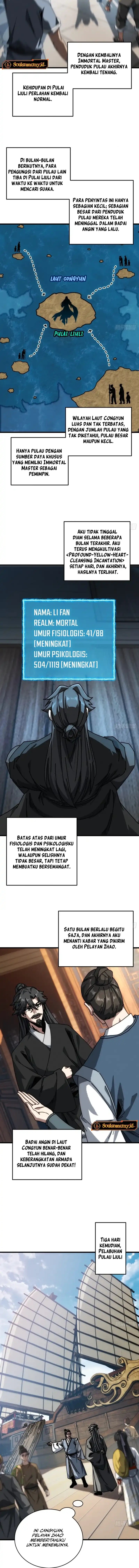 My Simulated Path to Immortality Chapter 15 Bahasa Indonesia