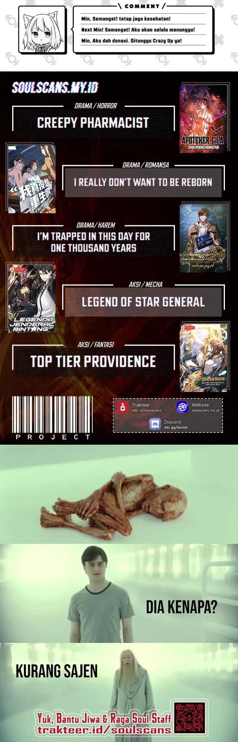 My Simulated Path to Immortality Chapter 15 Bahasa Indonesia