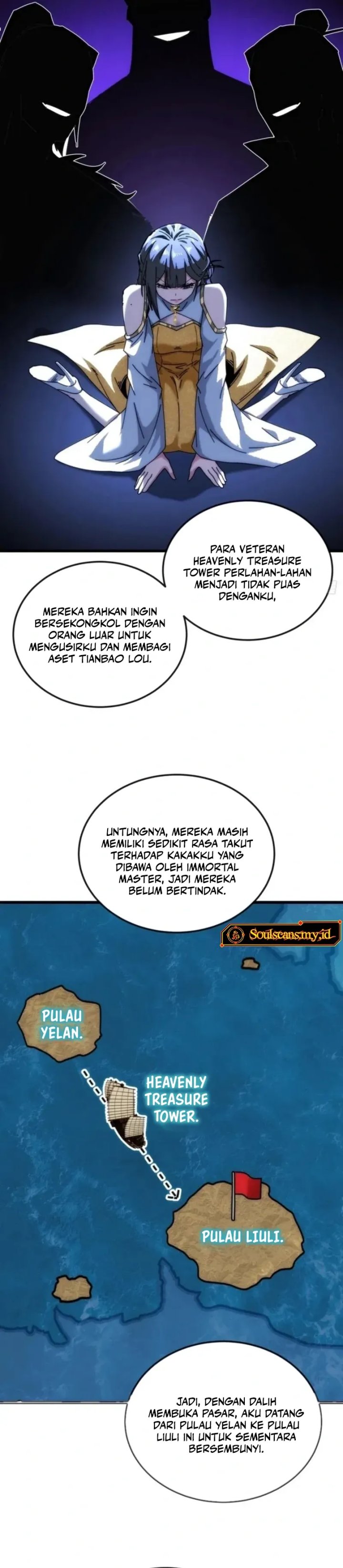 My Simulated Path to Immortality Chapter 18 Bahasa Indonesia