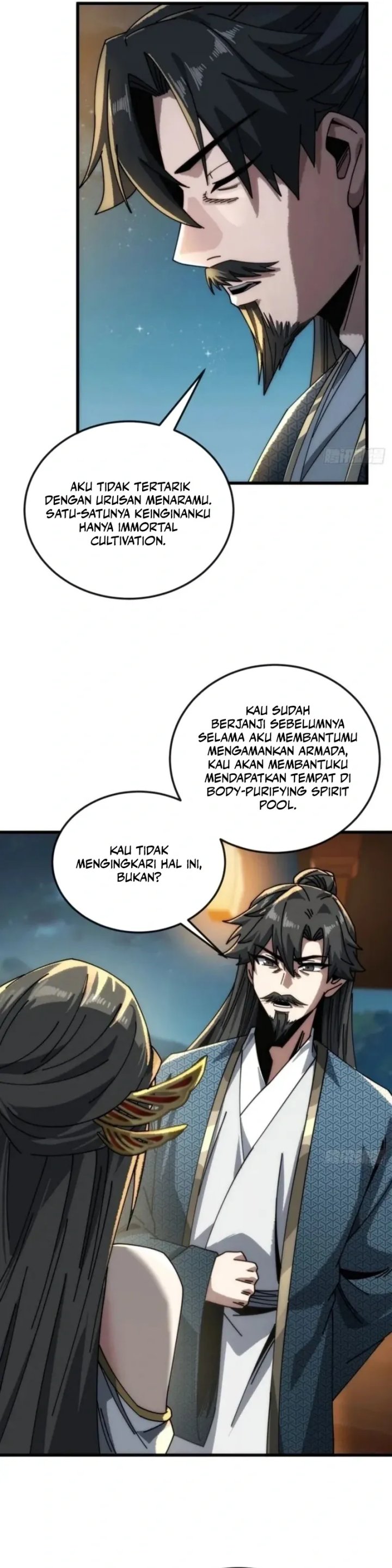 My Simulated Path to Immortality Chapter 18 Bahasa Indonesia