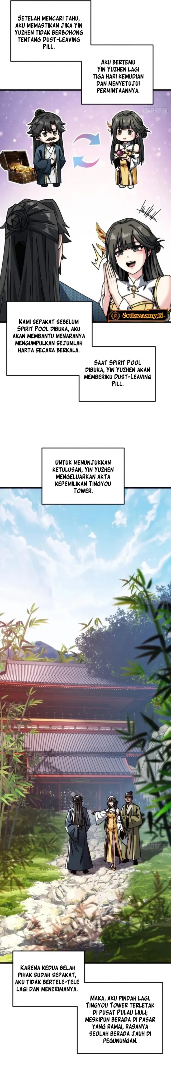 My Simulated Path to Immortality Chapter 18 Bahasa Indonesia