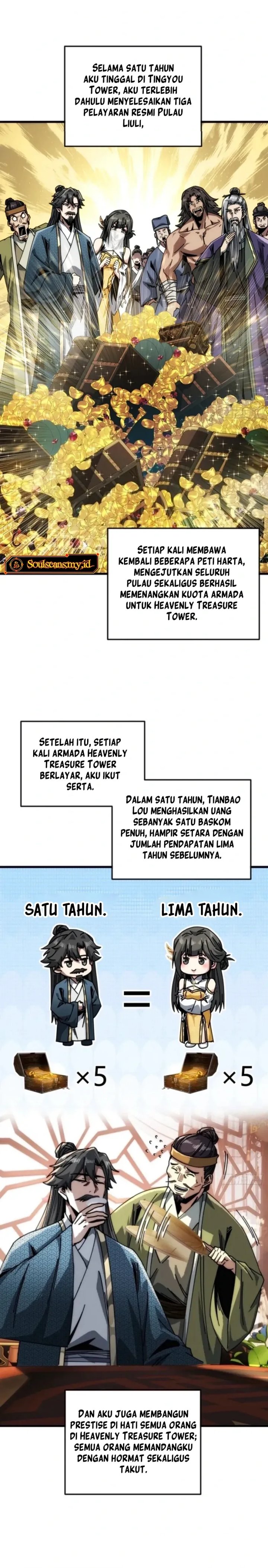 My Simulated Path to Immortality Chapter 18 Bahasa Indonesia