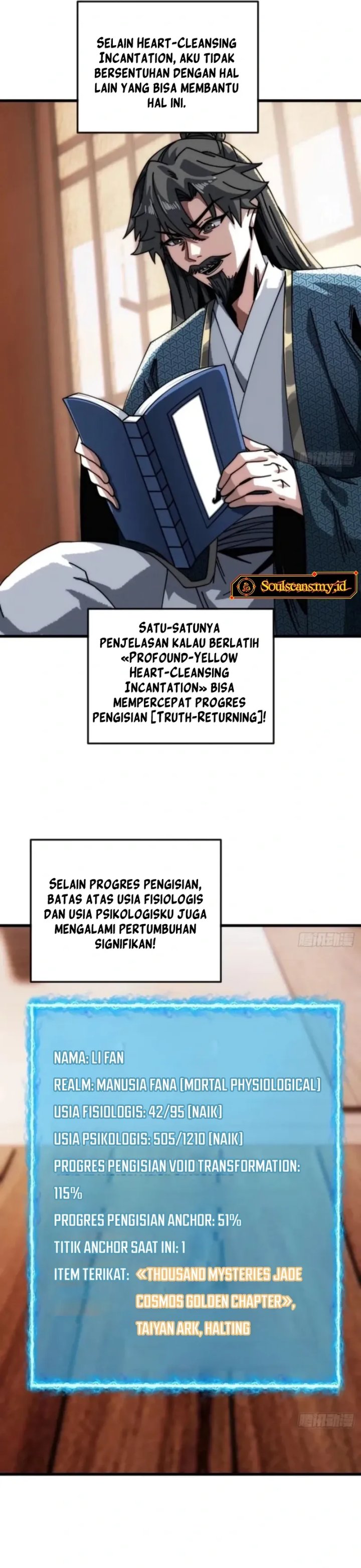 My Simulated Path to Immortality Chapter 18 Bahasa Indonesia