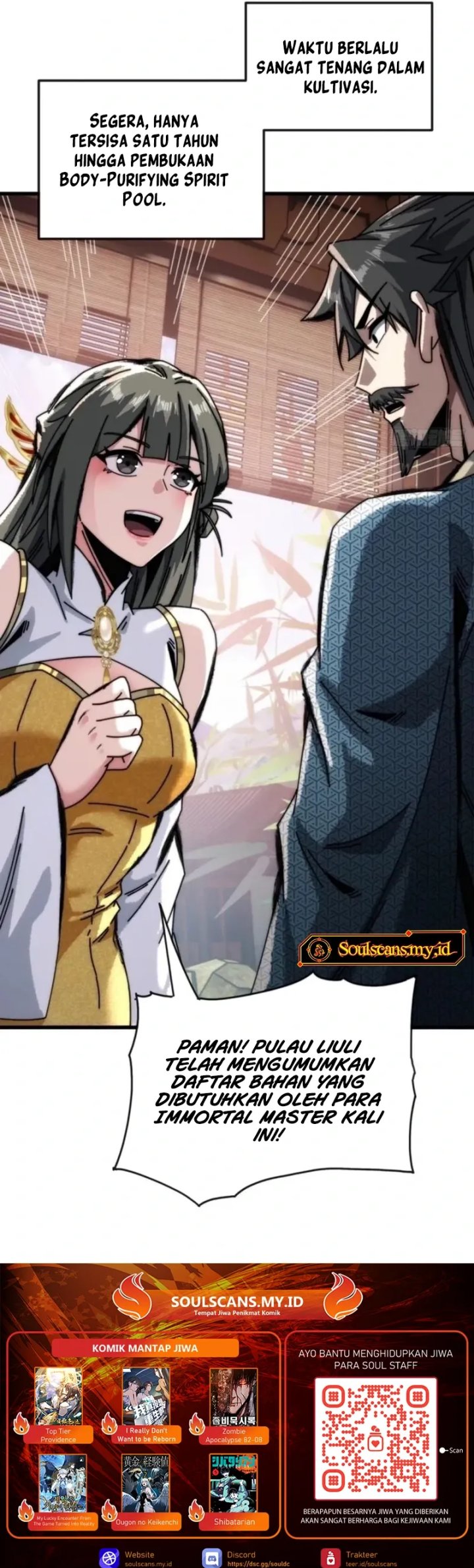 My Simulated Path to Immortality Chapter 18 Bahasa Indonesia