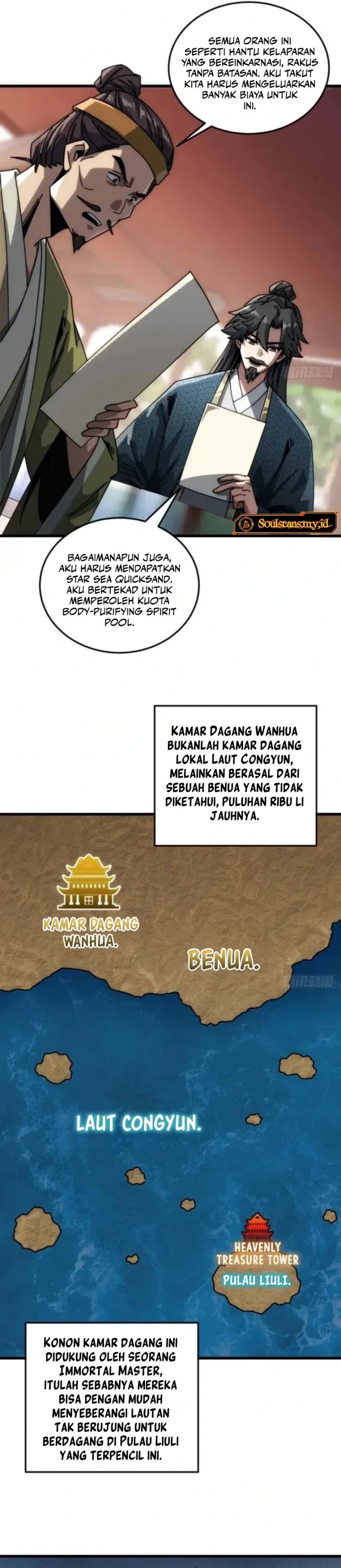 My Simulated Path to Immortality Chapter 19 Bahasa Indonesia