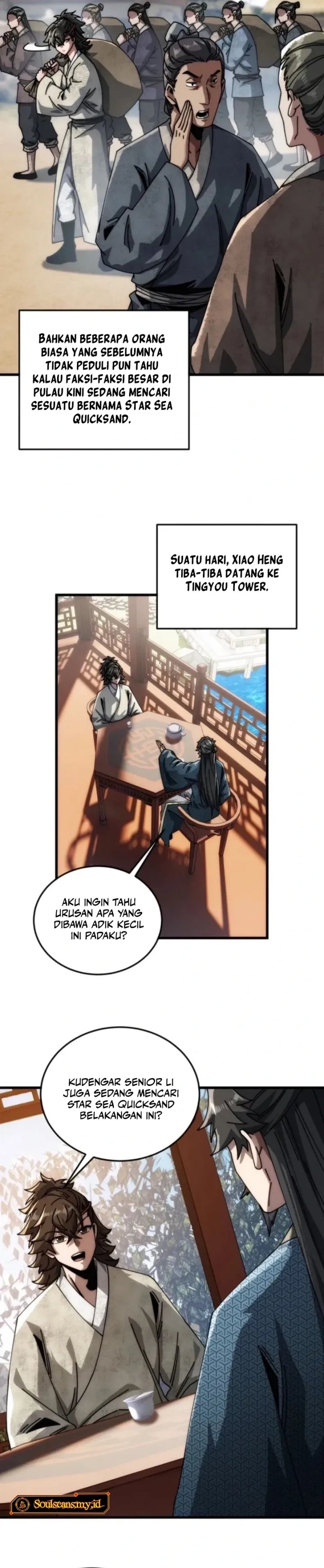 My Simulated Path to Immortality Chapter 19 Bahasa Indonesia