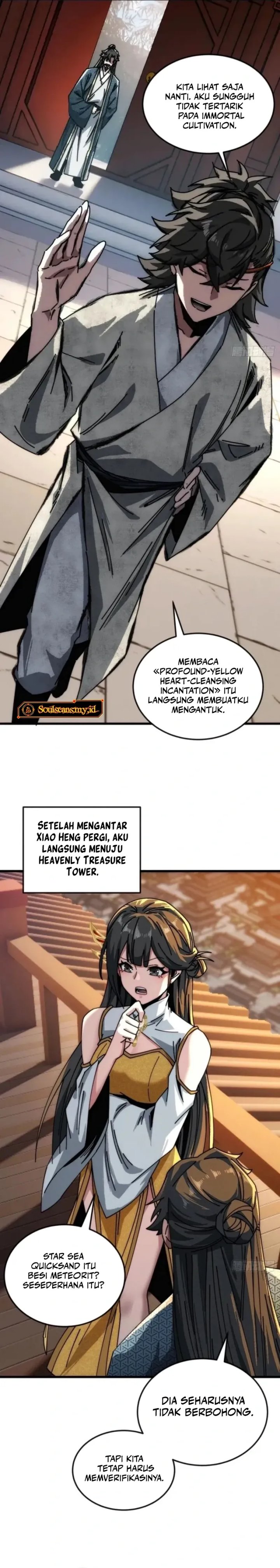 My Simulated Path to Immortality Chapter 19 Bahasa Indonesia