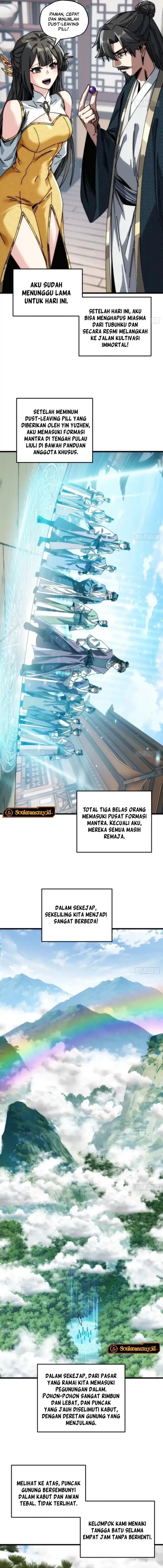 My Simulated Path to Immortality Chapter 21 Bahasa Indonesia