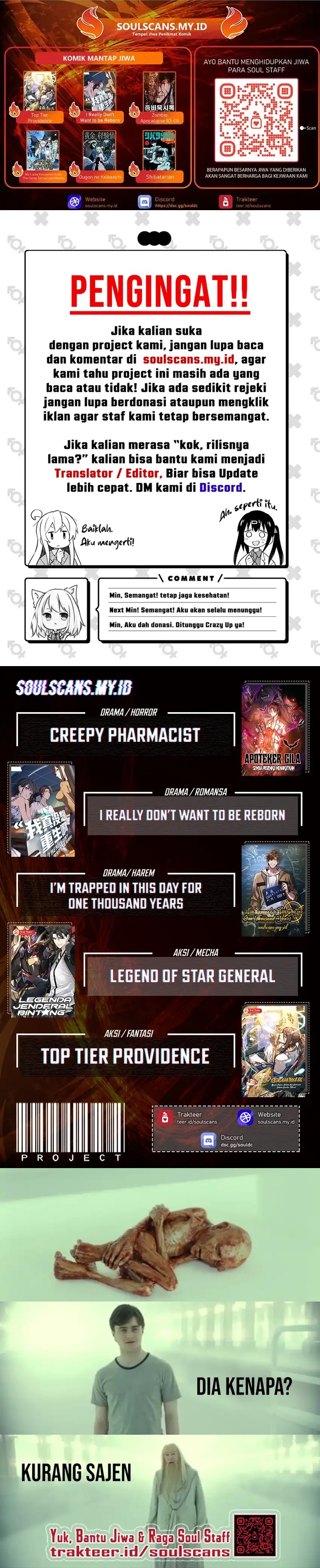 My Simulated Path to Immortality Chapter 21 Bahasa Indonesia