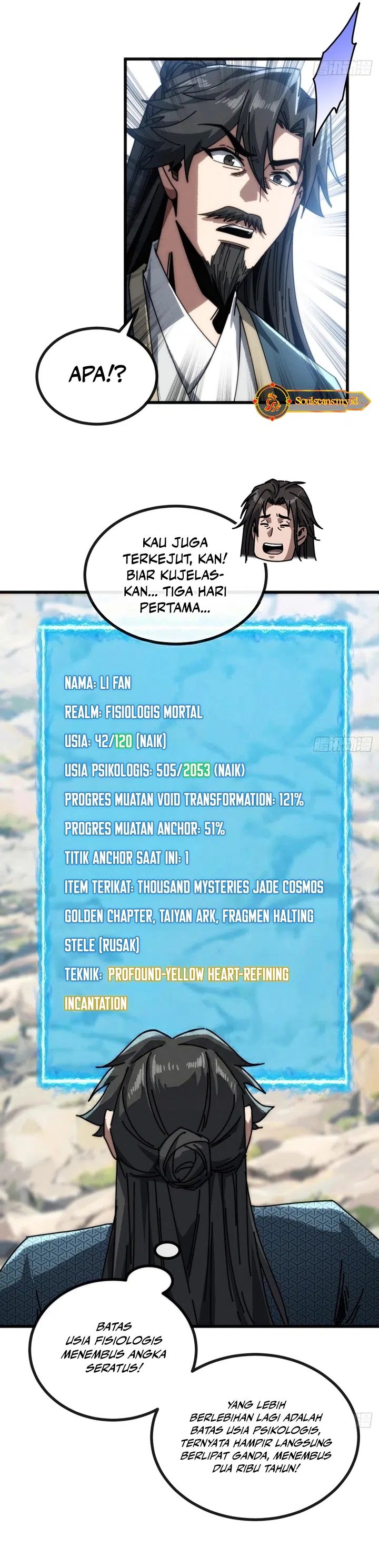 My Simulated Path to Immortality Chapter 22 Bahasa Indonesia