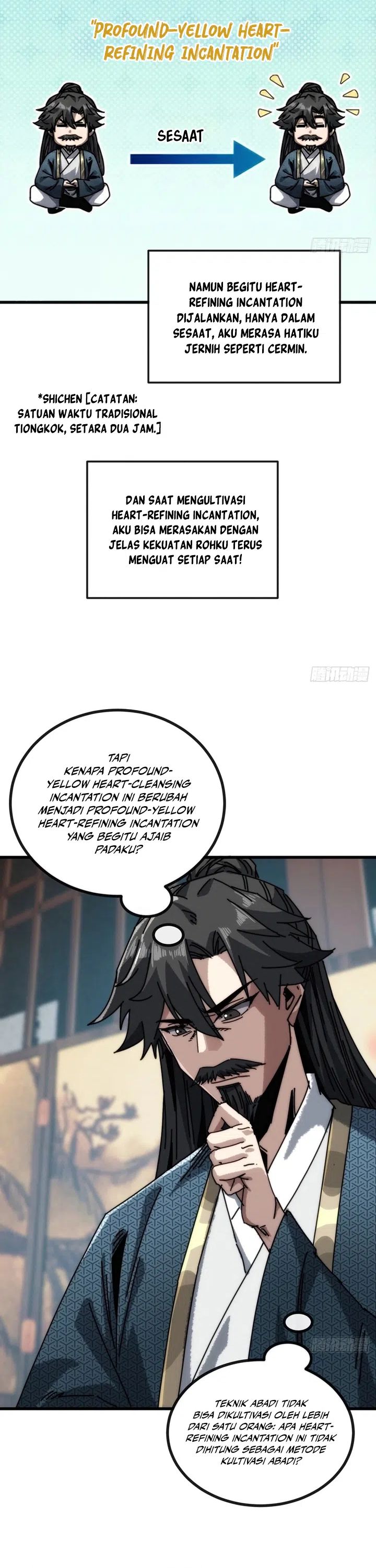 My Simulated Path to Immortality Chapter 22 Bahasa Indonesia