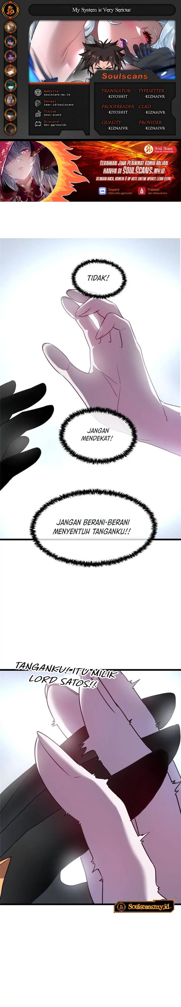 My System Is Very Serious Chapter 41 Bahasa Indonesia