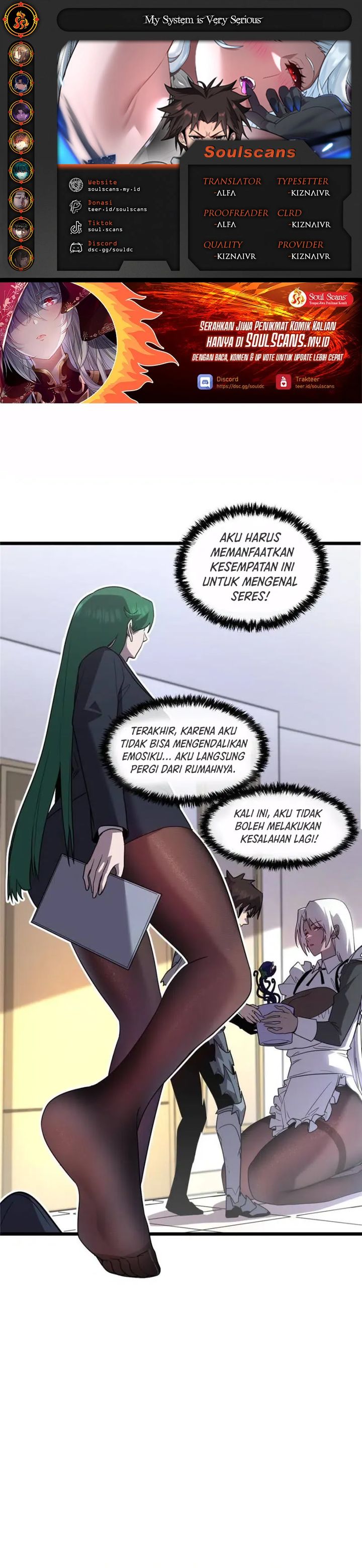 My System Is Very Serious Chapter 43 Bahasa Indonesia