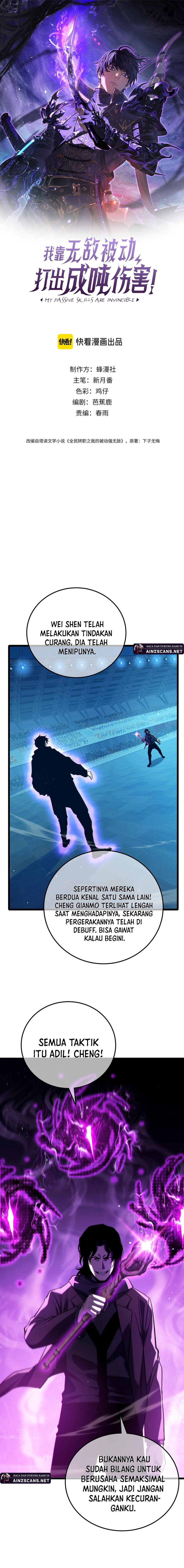 My Unbeatable Passive Skill Lets Me Deal Massive Damage! Chapter 96 Bahasa Indonesia