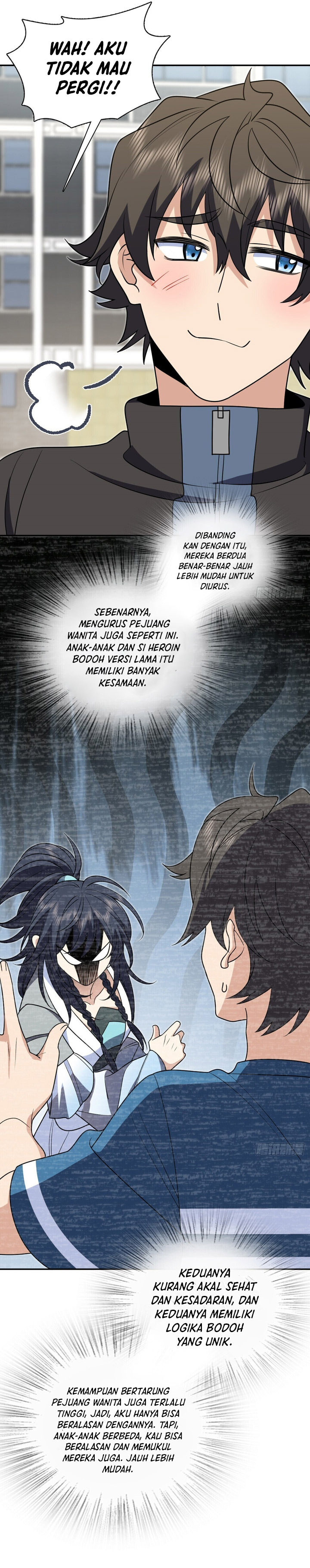 My Wife Is From a Thousand Years Ago Chapter 387 Bahasa Indonesia