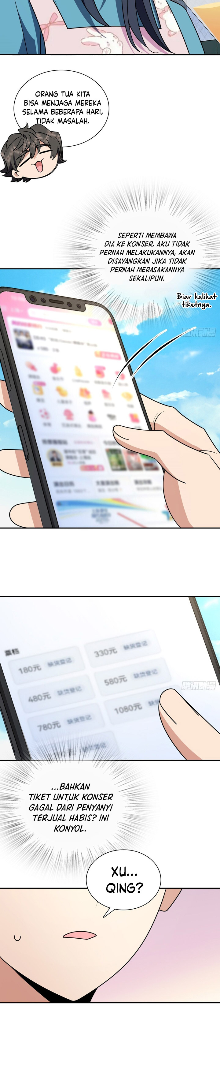 My Wife Is From a Thousand Years Ago Chapter 390 Bahasa Indonesia