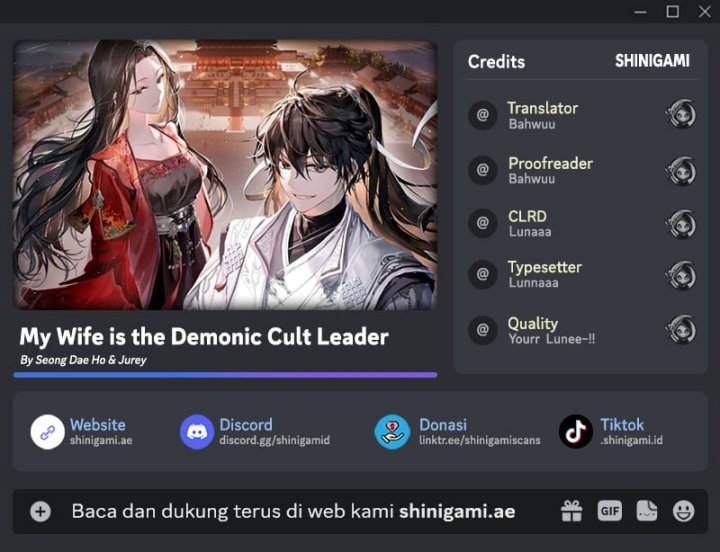My Wife Is The Demonic Cult Leader chapter 13