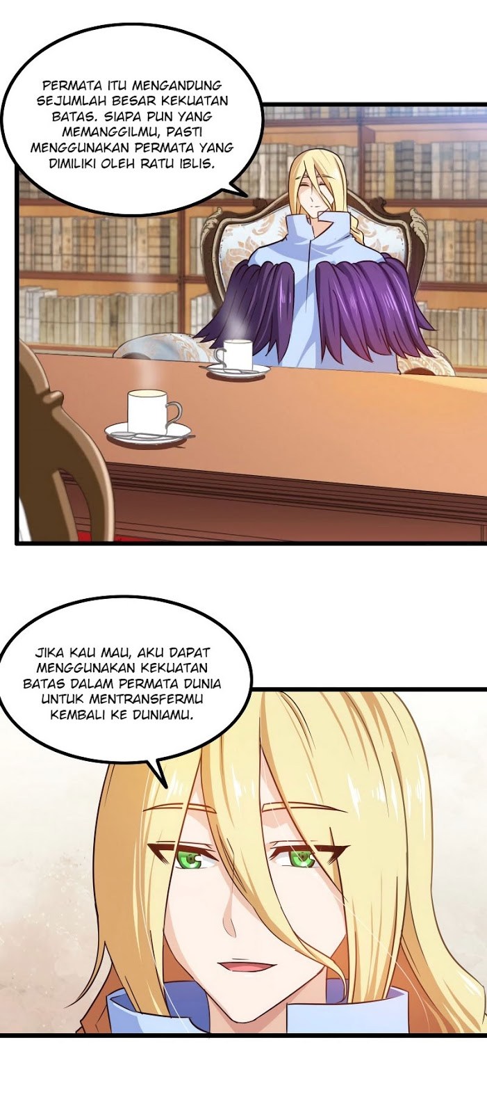 My Wife is a Demon Queen Chapter 109 Bahasa Indonesia