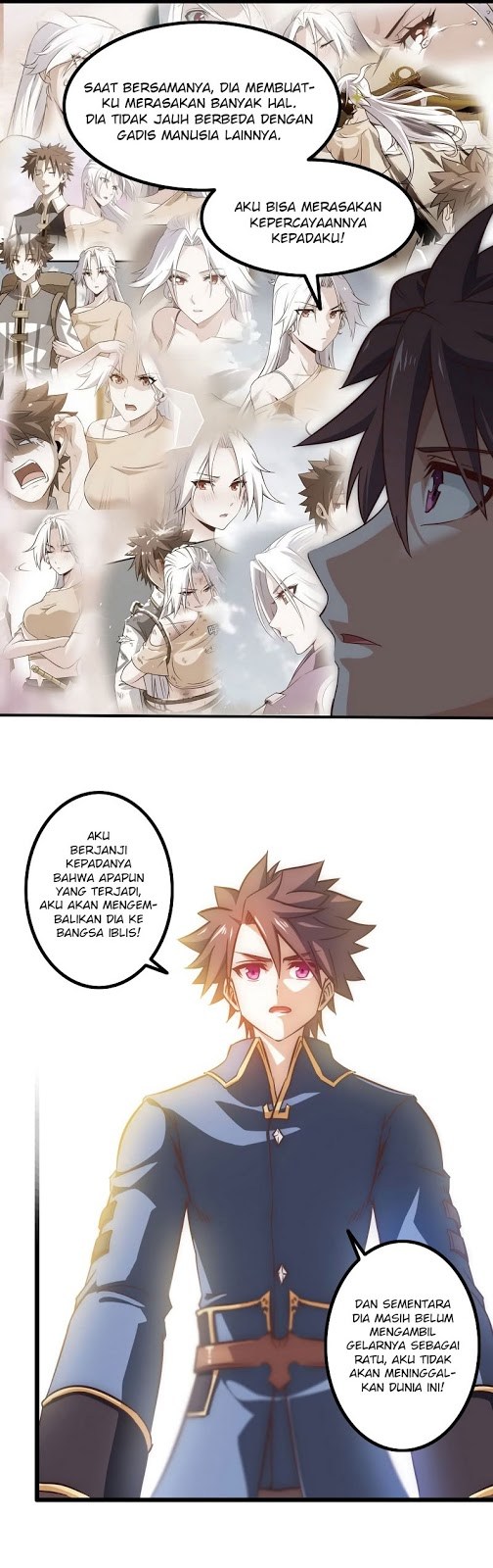 My Wife is a Demon Queen Chapter 109 Bahasa Indonesia