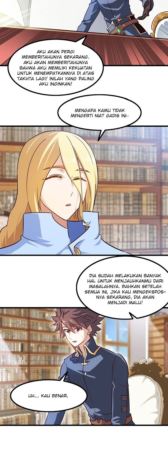 My Wife is a Demon Queen Chapter 110 Bahasa Indonesia