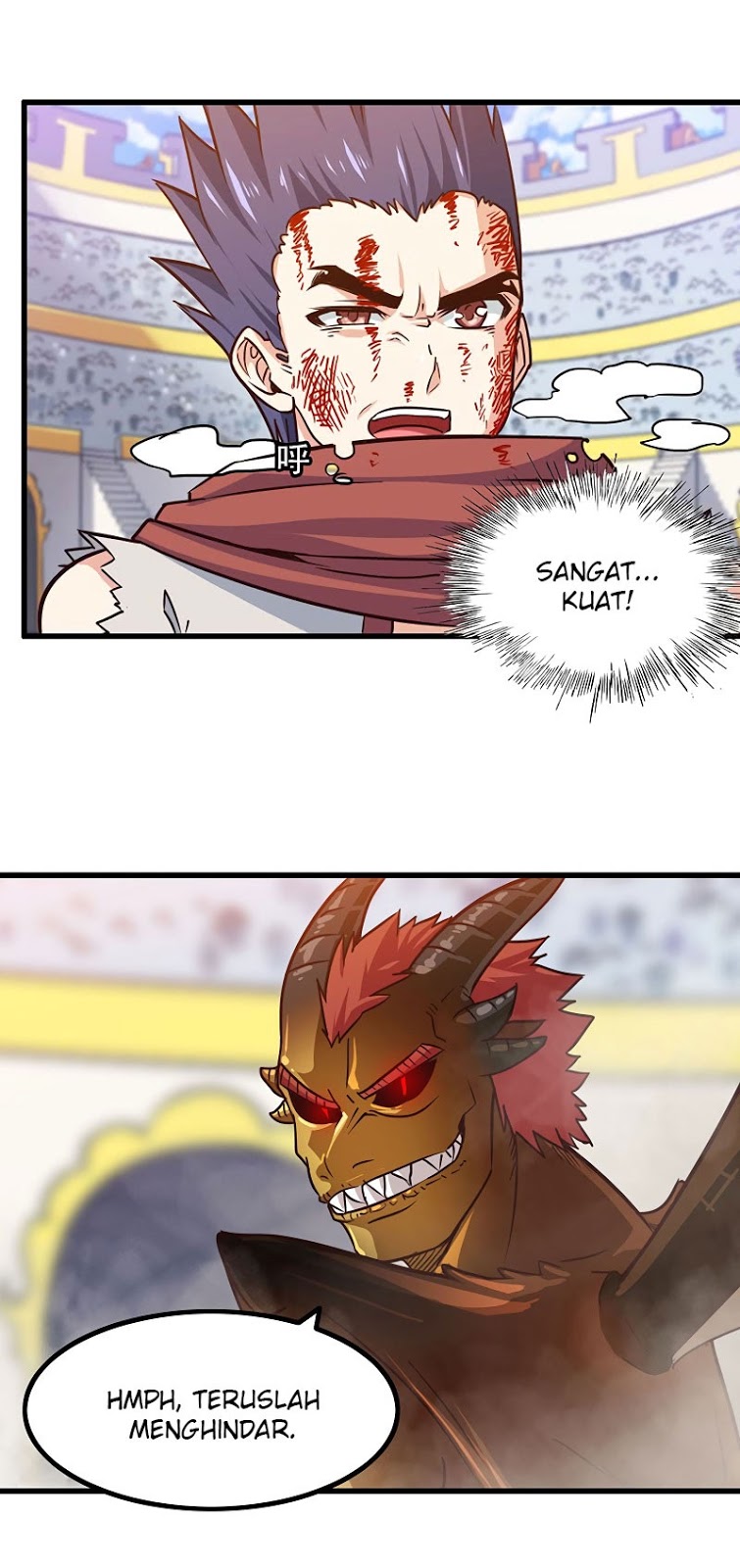 My Wife is a Demon Queen Chapter 126 Bahasa Indonesia