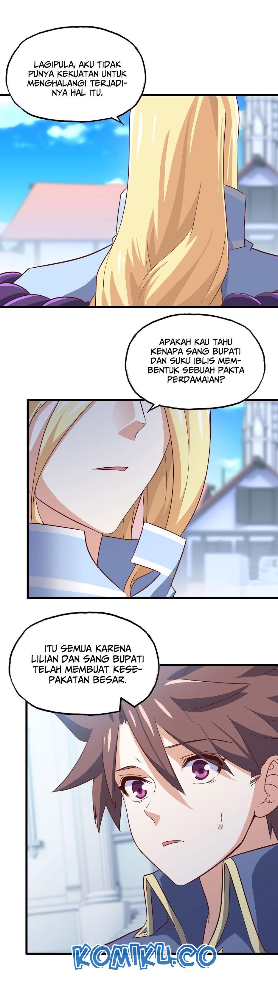 My Wife is a Demon Queen Chapter 190 Bahasa Indonesia