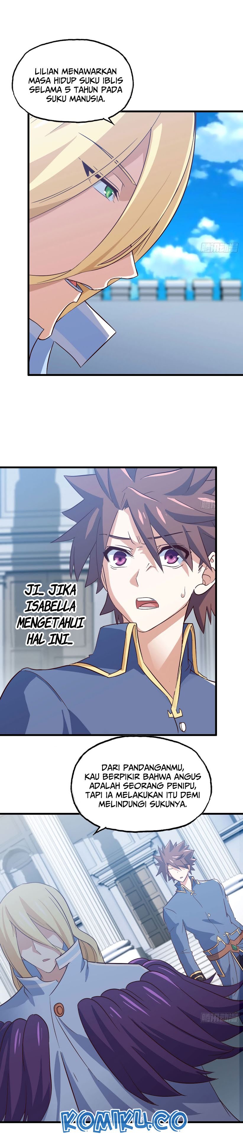 My Wife is a Demon Queen Chapter 190 Bahasa Indonesia