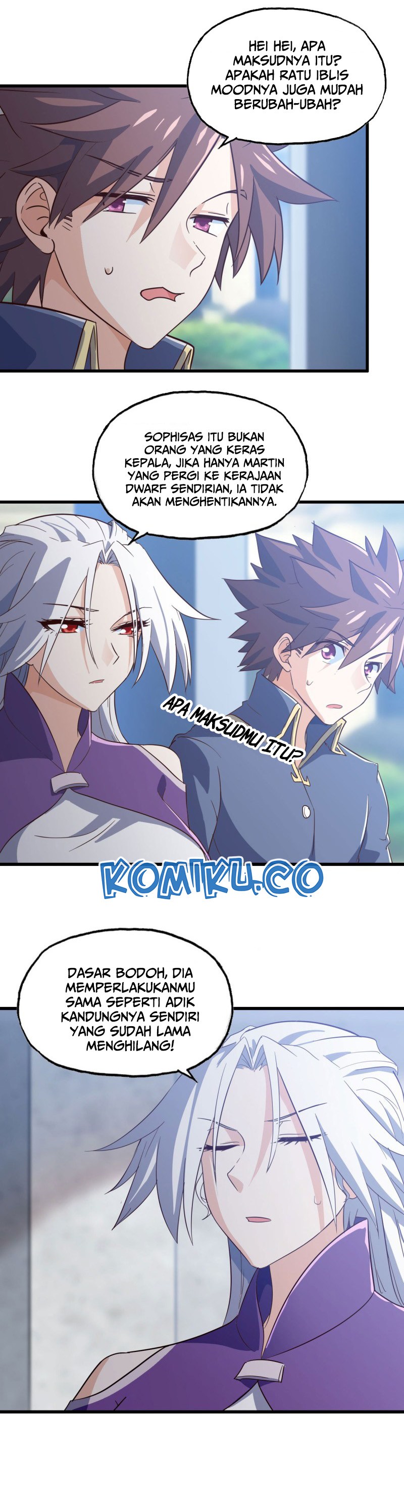 My Wife is a Demon Queen Chapter 192 Bahasa Indonesia