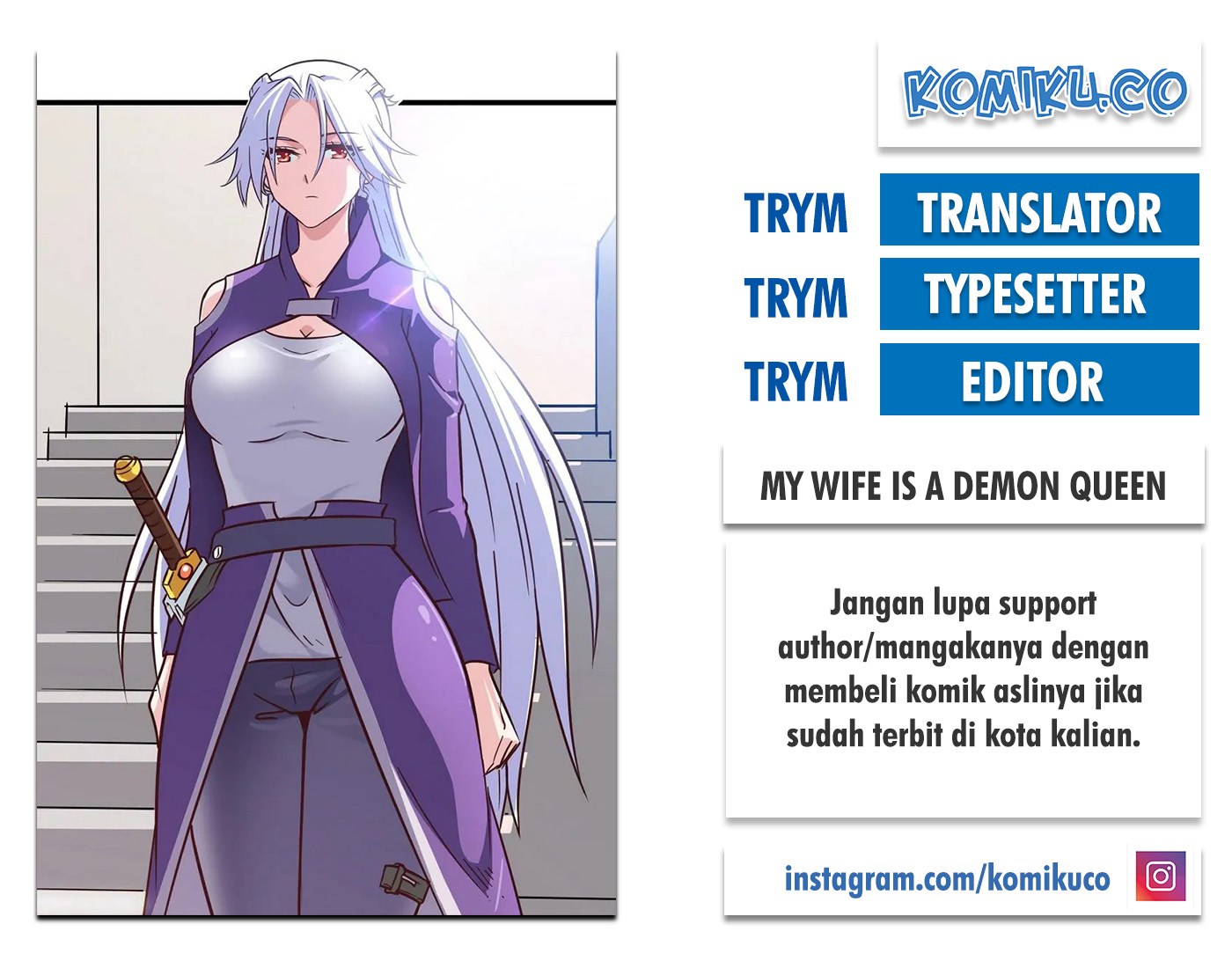 My Wife is a Demon Queen Chapter 211 Bahasa Indonesia
