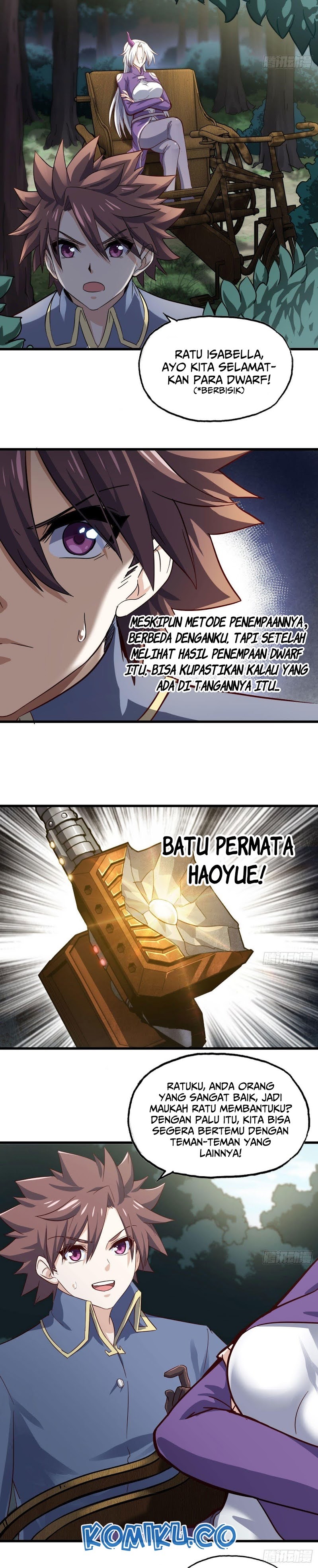 My Wife is a Demon Queen Chapter 216 Bahasa Indonesia