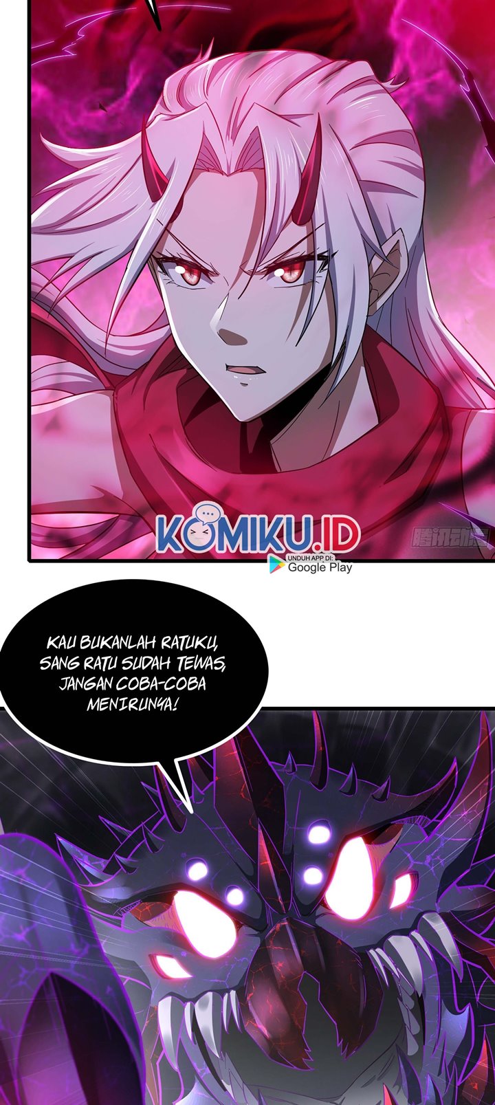 My Wife is a Demon Queen Chapter 337 Bahasa Indonesia