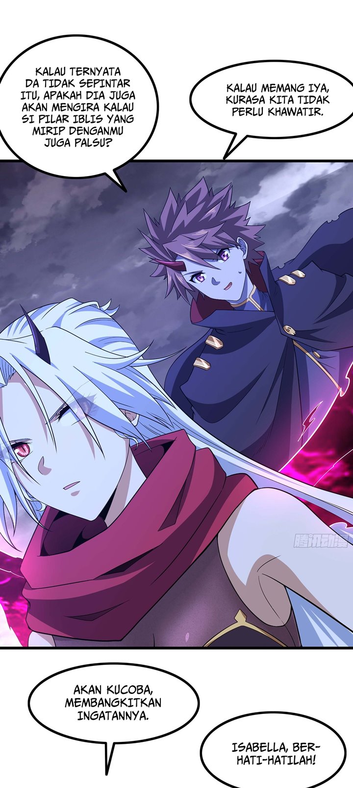 My Wife is a Demon Queen Chapter 337 Bahasa Indonesia