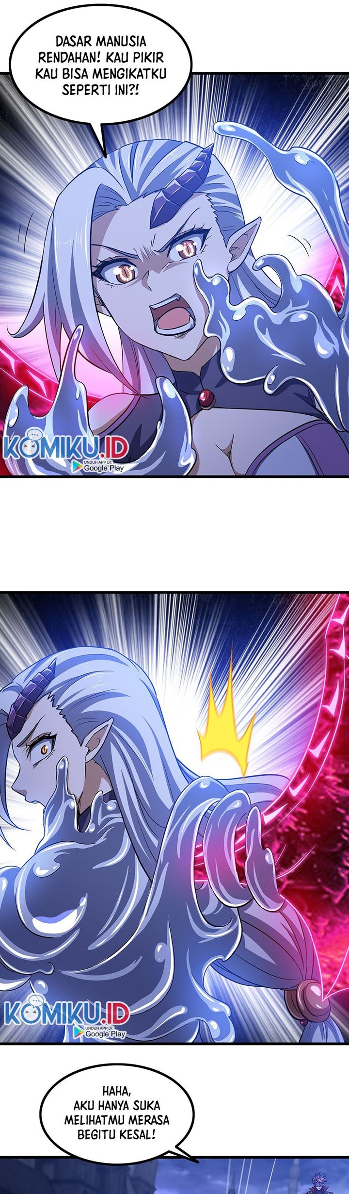 My Wife is a Demon Queen Chapter 348 Bahasa Indonesia