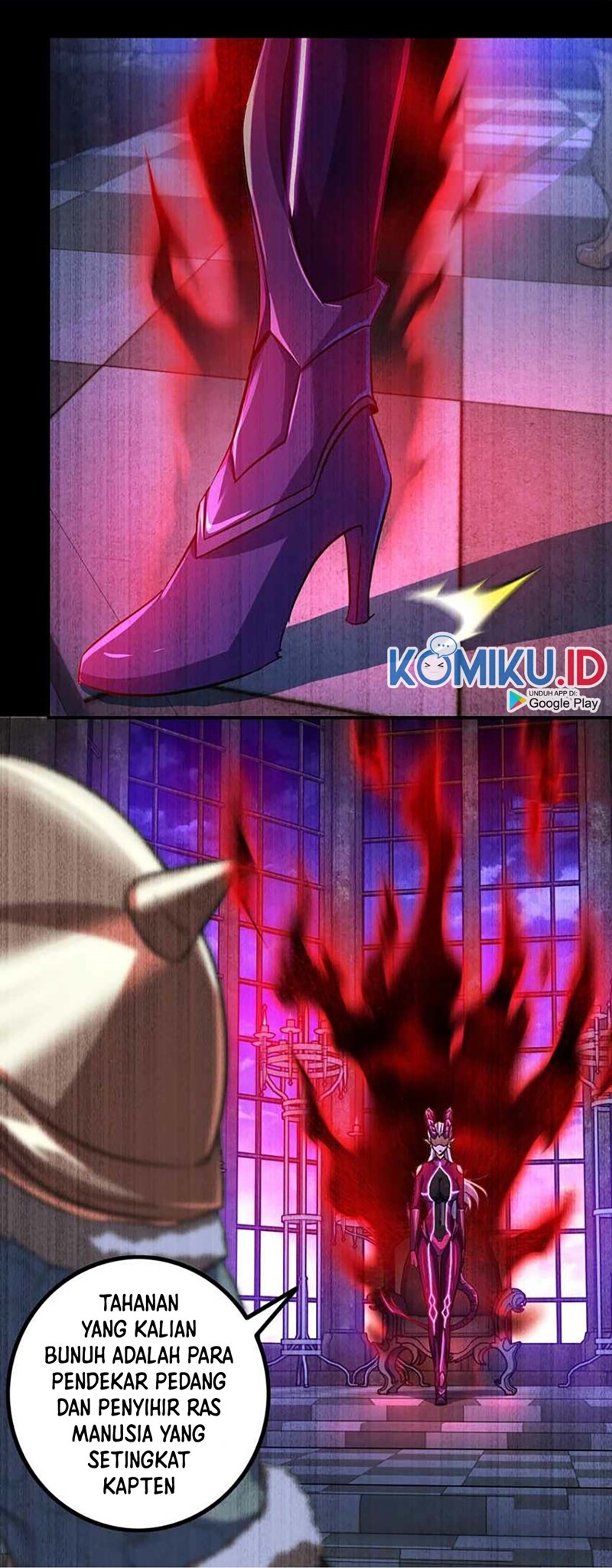 My Wife is a Demon Queen Chapter 352 Bahasa Indonesia