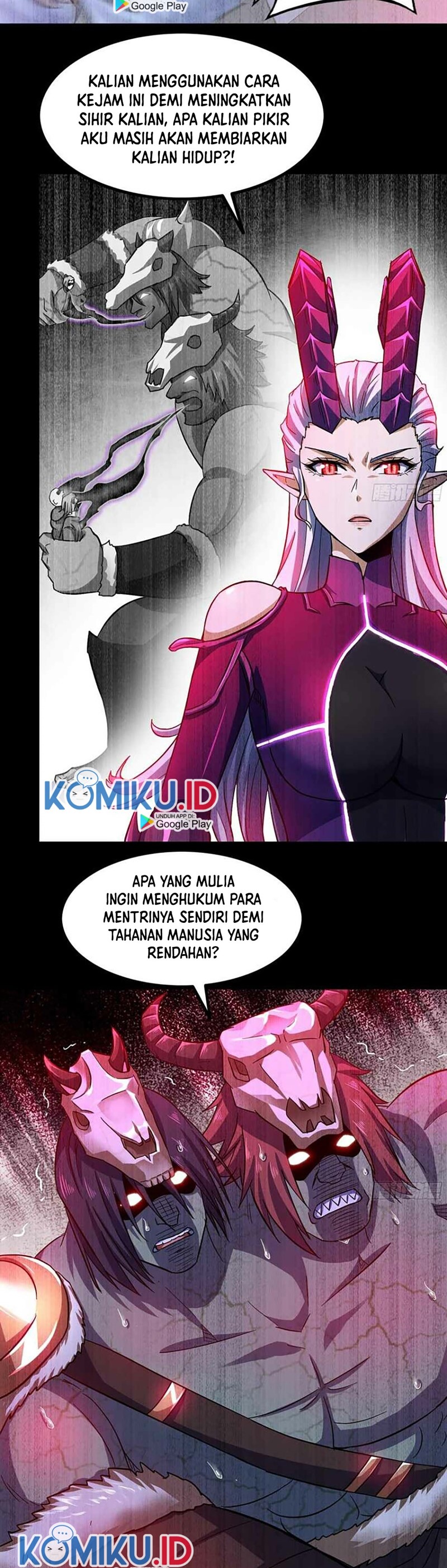 My Wife is a Demon Queen Chapter 352 Bahasa Indonesia